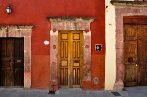 Colonial House Doors in Mexico